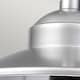 image 4 of Klampenborg 1 Light Outdoor Ceiling Chain Lantern Silver IP44, E27