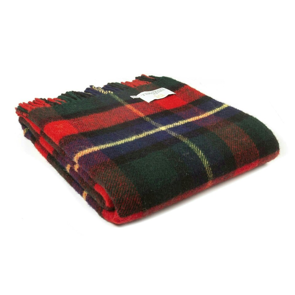 image 1 of Tartan PNW Throw - Kilgour - 150x183cms