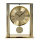 image 1 of Wm.Widdop Gold Mantel Clock With Pendulum Gold