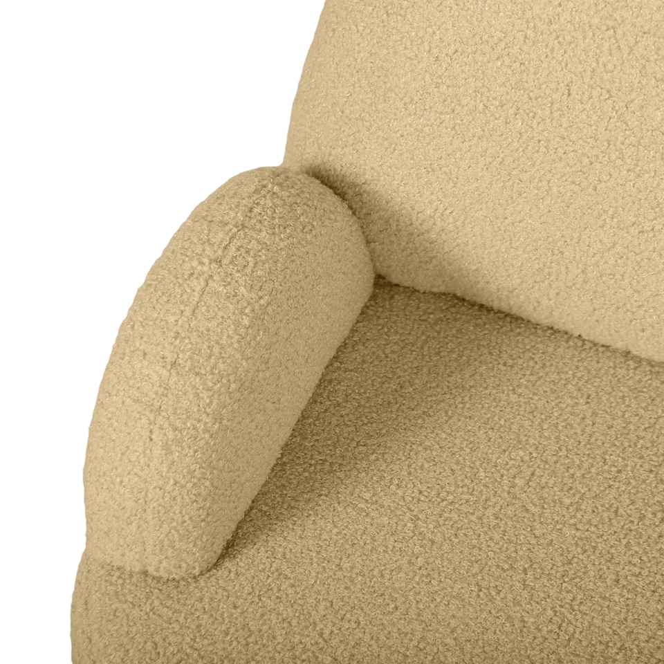 image 1 of AIYAPLAY Kids Armchair, Bear Shaped Toddler Sofa Chair for Bedroom - Pink