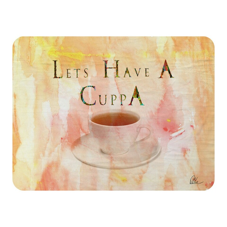 image 1 of LETS HAVE A CUPPA (Blanket)