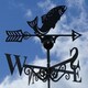 image 1 of Fish Weathervane - Solid Steel - W61 x H88 cm - Black