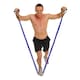image 2 of Fitness Mad Resistance Band - Purple/Black - Medium