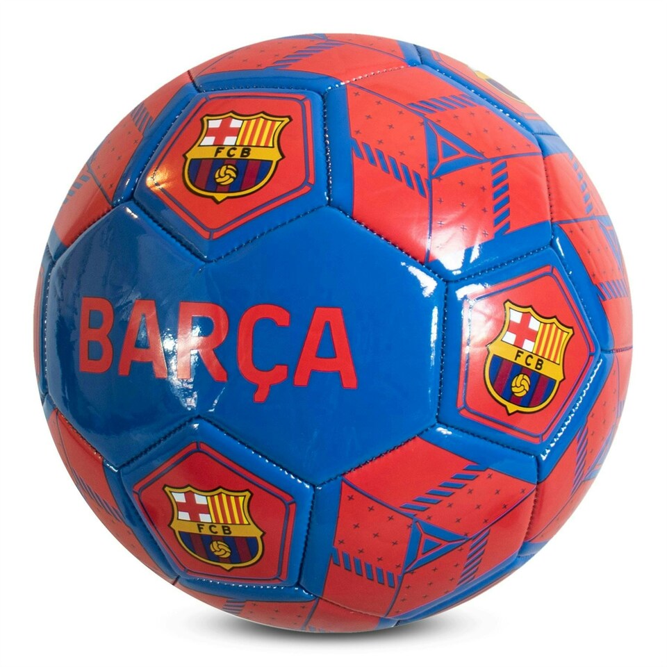 image 1 of Barcelona Size 3 Crest Ball 2022 Blue