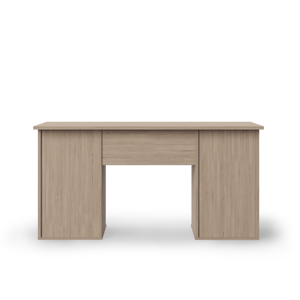 image 1 of Dallas Office Writing Desk in Oak Look | Brown | Oak