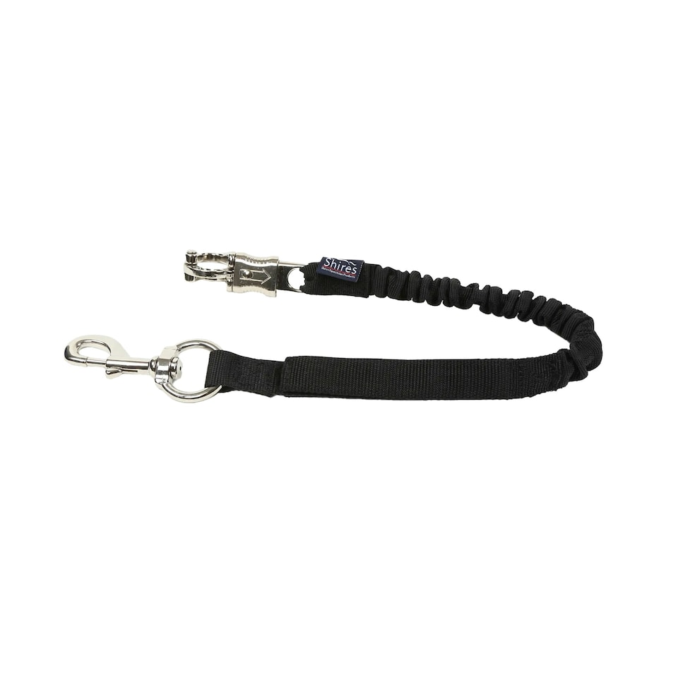Shires Horse Bungee Trailer Tie - Black - One Size (UTER443)