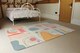 image 3 of Various Shapes And Doodle Objects Designer Rug | Multi