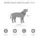 image 3 of Mountain Paws Extra Tough Navy Dog Collar | Blue | Navy | M | 1