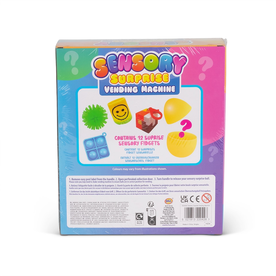 image 1 of Sensory Surprise Vending Machine With 12 Egg Surprises