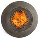 image 9 of MDA Designs TABITI Dark Grey Gas Fire Pit for Garden & Patio - Luxurious Eco-Stone Finish Outdoor Heater Fire Pit
