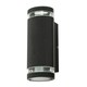 image 1 of BHS Murray Up and Down Outdoor Wall Light, Black
