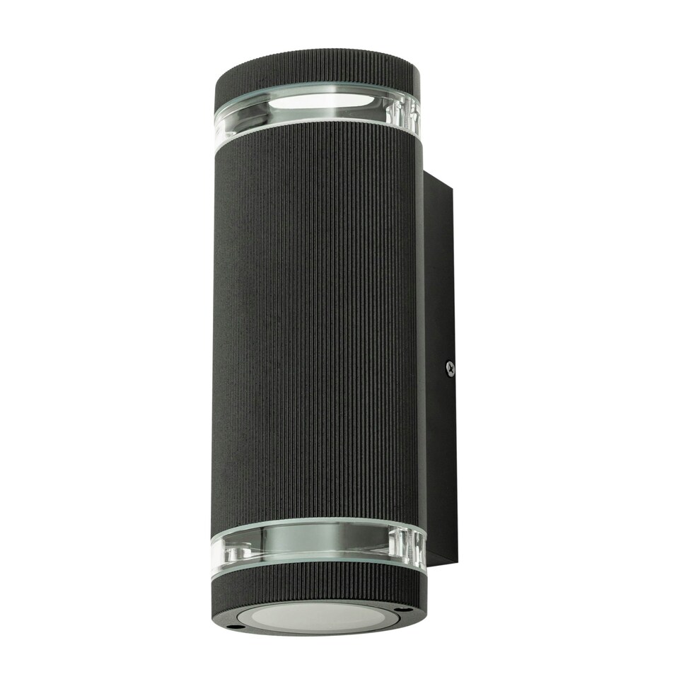 image 1 of BHS Murray Up and Down Outdoor Wall Light, Black