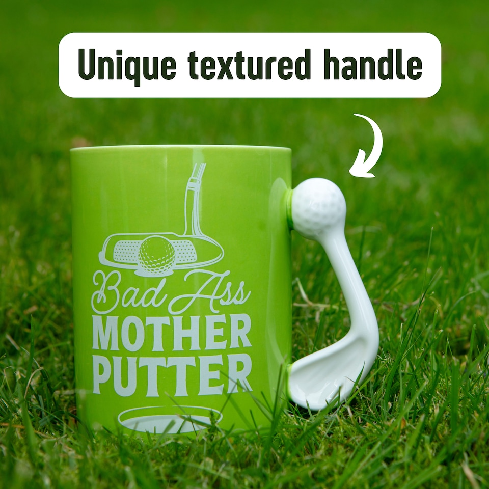 image 1 of Bad A*s Mother Putter Golf Mug 18Oz - Funny Gift