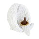 image 3 of Something Different Resin Angel Wings Incense Cone Holder - White - One Size