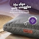 image 2 of Paws for Slumber Sherpa Pet Bed Cover, Light Grey, Small