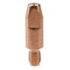 image 3 of 1 shroud & 25 x 1.0mm Round Contact Tips MIG Welding Binzel Style MB15 Torch