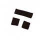 image 9 of Oypla Black Sport Gym Fitness Headband Exercise & Sweatband Set for Heads & Wrists