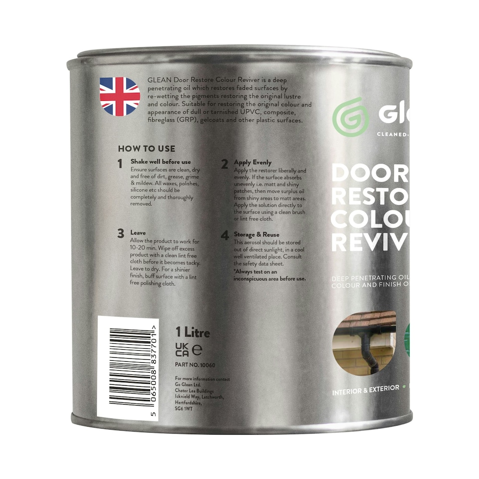 image 1 of Glean Door Restore Colour Reviver - 1l