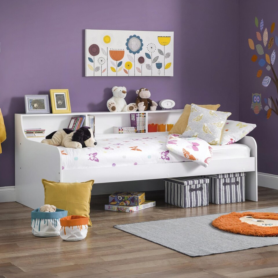 image 1 of Upland Pure White Daybed - Single (90cm)