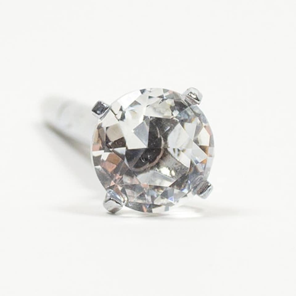 image 1 of Silver Diamond Topper Luxury Metallic Pen