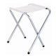 image 4 of 4ft Folding Camping Table and 4 Stools Set - 120cm Adjustable Height Picnic Table