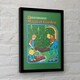 image 2 of Steven Rhodes (Magical Garden) Framed 30x40cm Print