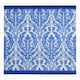 image 1 of My Mat Nylon Printed Bathroom Royal Blue Damask 50x75