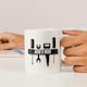 image 2 of Personalised Tool Bench Mug White