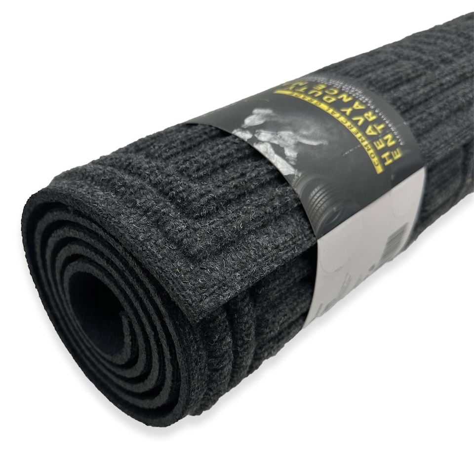 image 1 of Heavy Duty Commercial Entrance Mat 150cm x 90cm Black