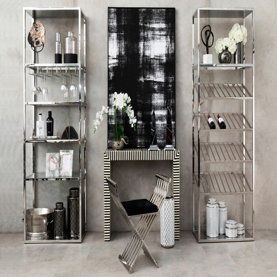 image 1 of Piermount Bar Shelf Unit Silver