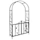 image 1 of Marco Paul 2.1m Steel Frame Garden Arch With Gate
