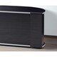 image 6 of MDA Designs Sirius 1600 Cabinet with BeamThru Remote-Friendly Gloss Black with Black Trims for Flat Screen TVs up to 65" with Mounting Arm Black
