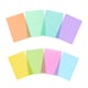 image 1 of Pack of 8 A5 Plain Assorted Coloured Dyslexia Overlay Reading Sheets  - PET Material, Rounded Corners | Multi | Assorted