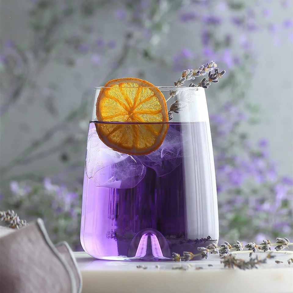 image 1 of LAV Terra Whiskey Glasses - 475ml - Clear - Pack of 6 | Clear | Clear