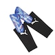 image 2 of Puma Ultra Light Shin & Ankle Guards (Pack of 2) - Blue/Peppermint - M (UTRD3765)