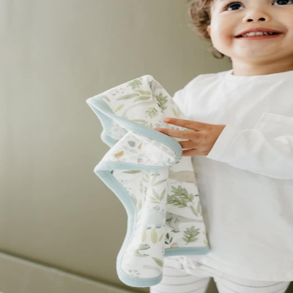 image 1 of Copper Pearl Lovey 3 Layer Comfort Blanket Rex 2Pk