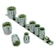 image 1 of 1/2" Drive Socket British Whitworth BSW Imperial Sizes 8pc Shallow Set TE079