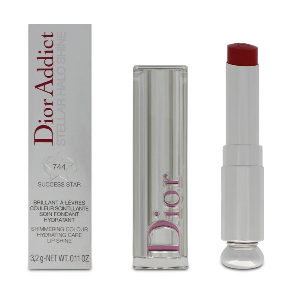 image 1 of Dior Addict Stellar Halo Shine Coral Pink Lip Shine 744 Success Star N/A