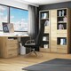 image 5 of Shetland Tall Narrow 3 Drawer Bookcase