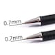 image 5 of Pack of 4 0.7mm Pen Style Mechanical Pencils With Eraser