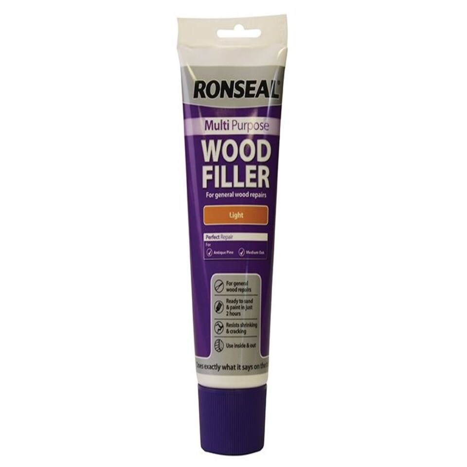 Ronseal - Multipurpose Wood Filler Tube Light 325g