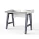 image 1 of Truro Office Writing Desk in Grey