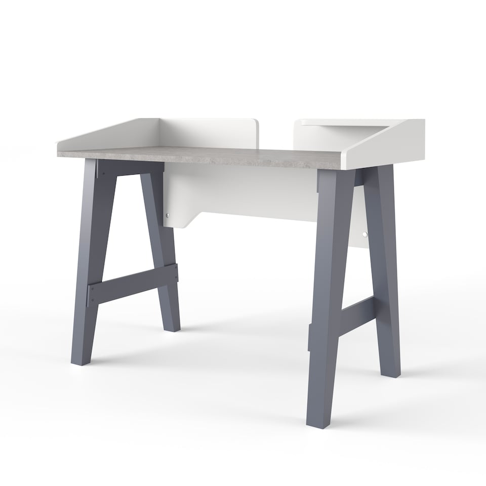 image 1 of Truro Office Writing Desk in Grey