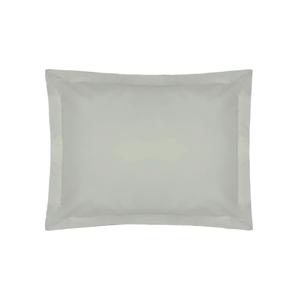 Belledorm Sateen Oxford Pillowcase - Platinum Grey - One Size