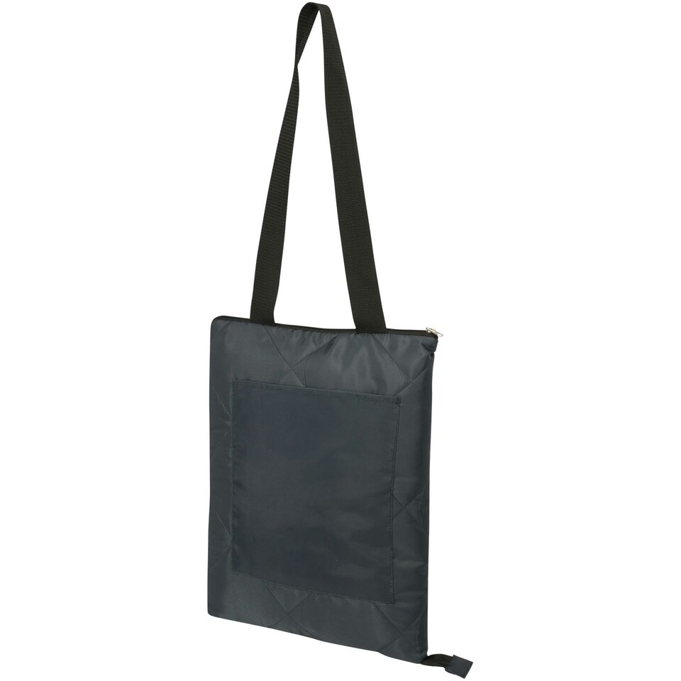 image 1 of Clary Recycled Polyester Picnic Blanket - Grey - One Size