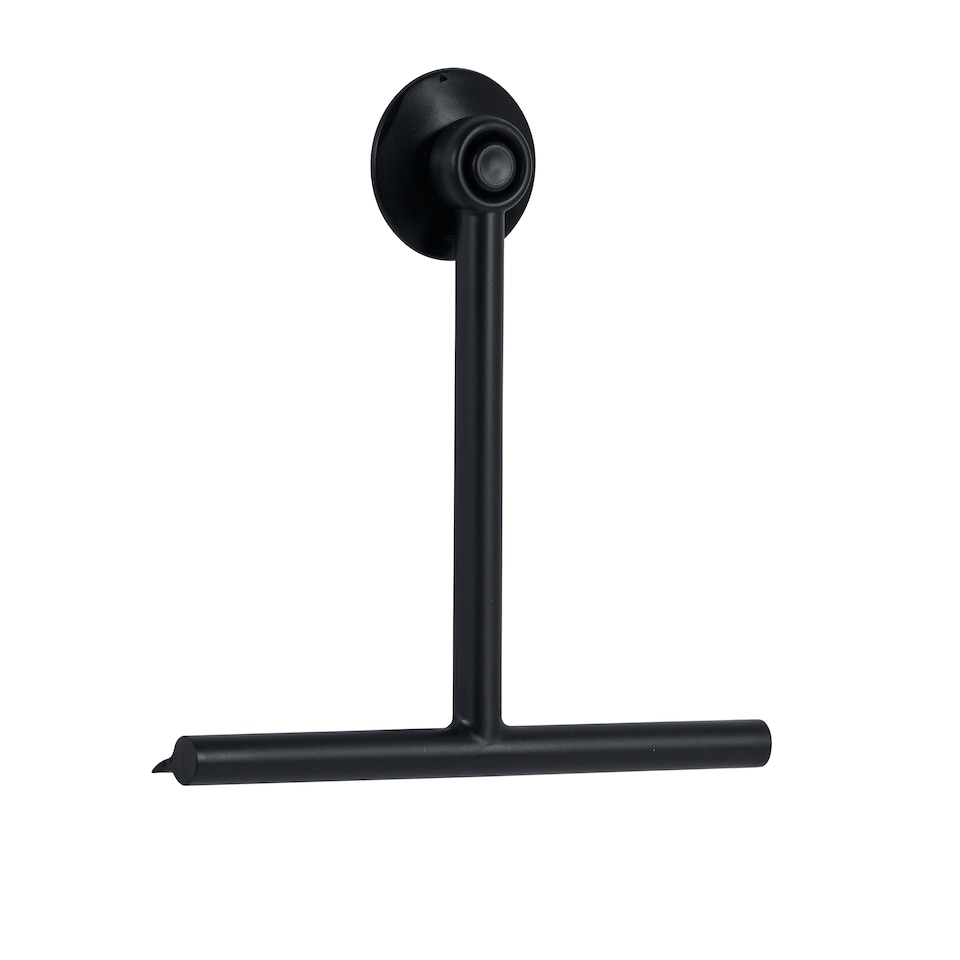 image 1 of Showerdrape Rocco Black Bathroom Shower Squeegee | Black | 1