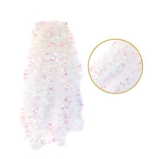 2m Christmas Chunky Tinsel - Iridescent