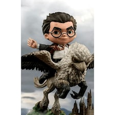 IronStudios - MiniCo Illusion Figurines (Harry Potter & Buckbeak) /Figures - Iron Studios