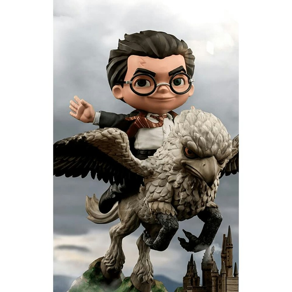 IronStudios - MiniCo Illusion Figurines (Harry Potter & Buckbeak) /Figures - Iron Studios