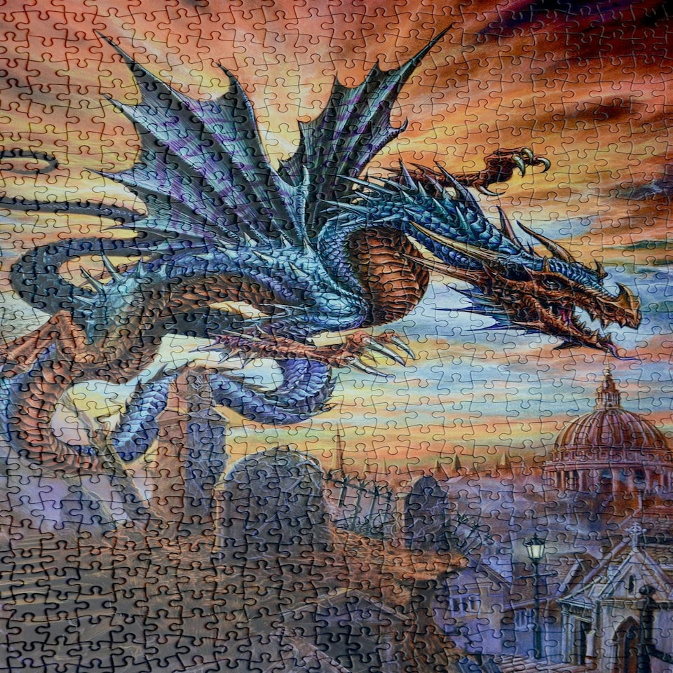 image 1 of The Highgate Horror 1000 Piece Jigsaw Puzzle